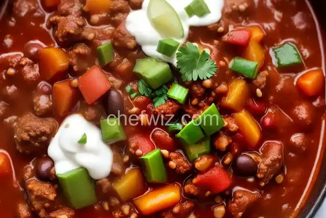 No-Bean Low-Carb Chili