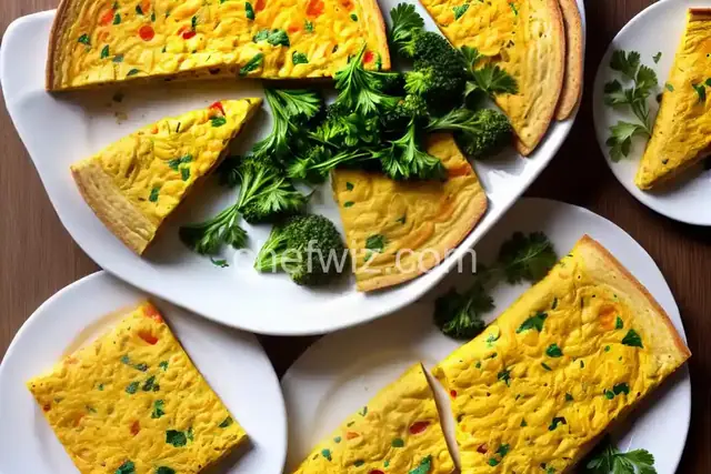 No-Cheese Veggie Omelette