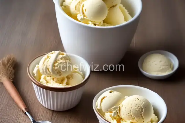 No-Churn Vanilla Ice Cream