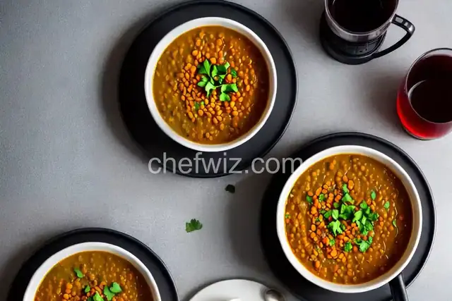 Noom Friendly Instant Pot Split Lentil Soup