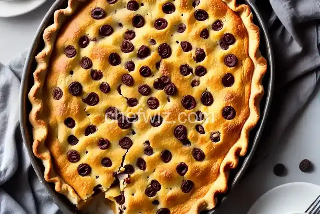 Norwegian Sour Cream and Raisin Pie