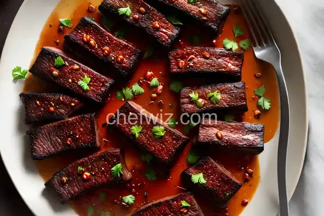 Not-Barbecued Short Ribs