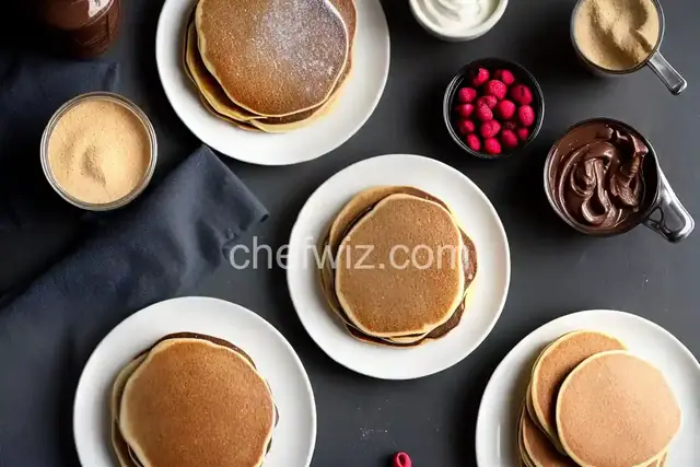 Nutella-Stuffed Pancakes