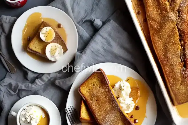 Nutmeg-Coated Creamy French Toast