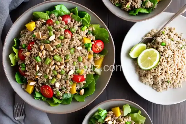 Nutty Brown Rice Salad