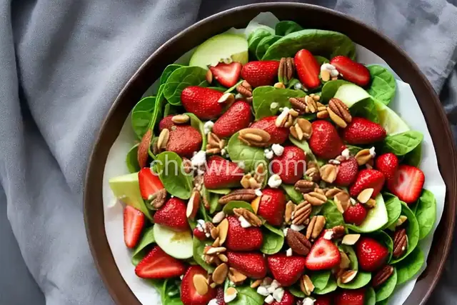 Nutty Strawberry Salad