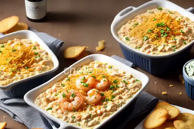 O'Charley's Three Cheese Shrimp Dip