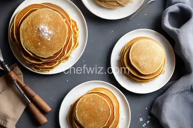 Oat Flour Pancakes