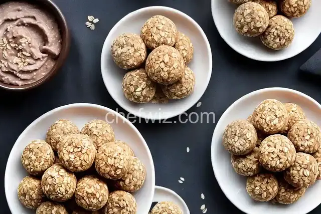 Oatmeal Almond Butter Bites