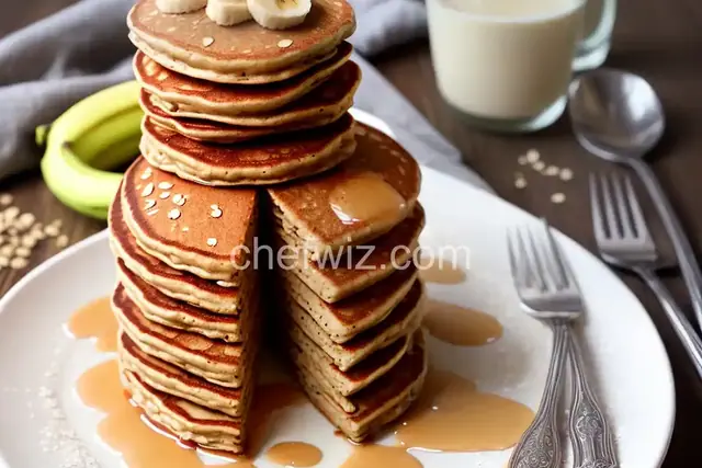 Oatmeal-Banana Pancakes