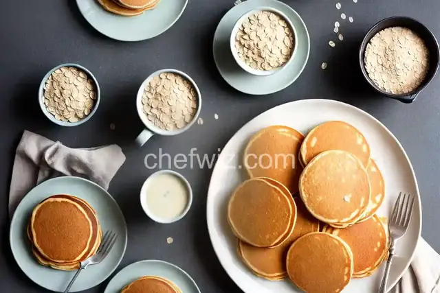 Oatmeal-Buttermilk Pancakes