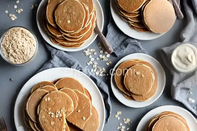 Oatmeal Cookie Pancakes