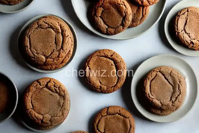 Oatmeal Molasses Cookies