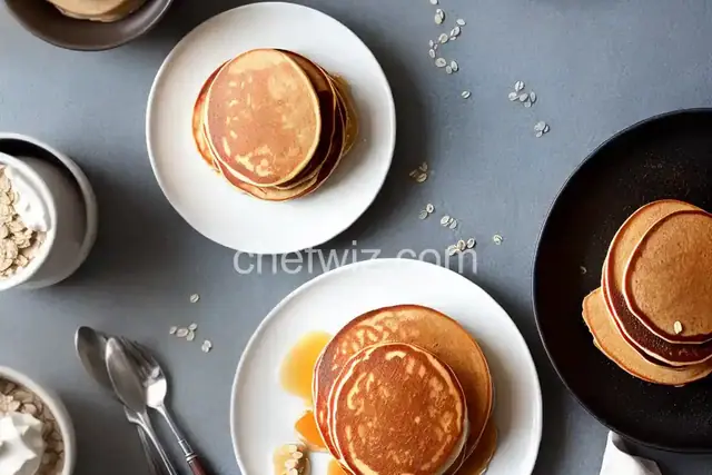 Oatmeal and Brown Butter Pancakes Recipe