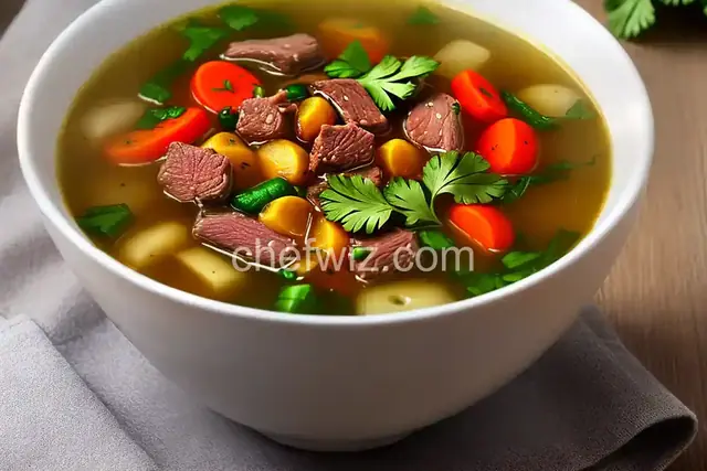 Offal soup