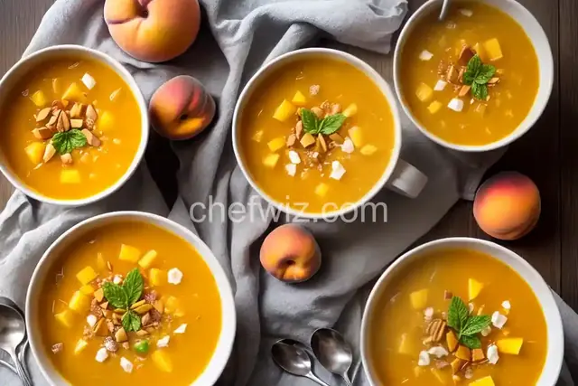 Okanagan Peach Soup