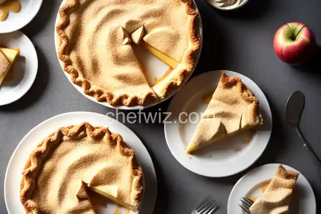 Old Fashioned Apple Cream Pie