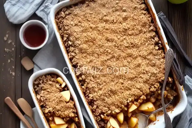 Old-Fashioned Apple Crisp