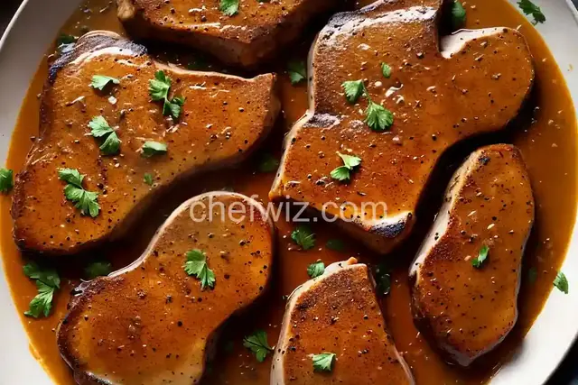 Old-Fashioned Butterflied Pork Chops