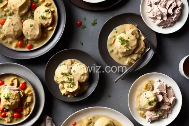 Old-Fashioned Chicken And Slick Dumplings