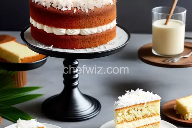 Old-Fashioned Coconut Cake
