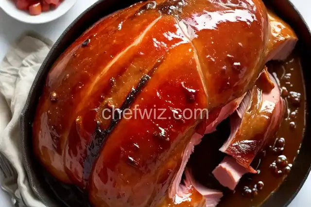 Old Fashioned Glazed Ham