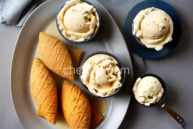 Old-Fashioned Hand-Churned Vanilla Ice Cream