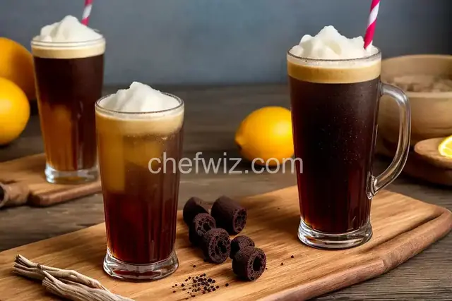 Old-Fashioned Root Beer Slushy