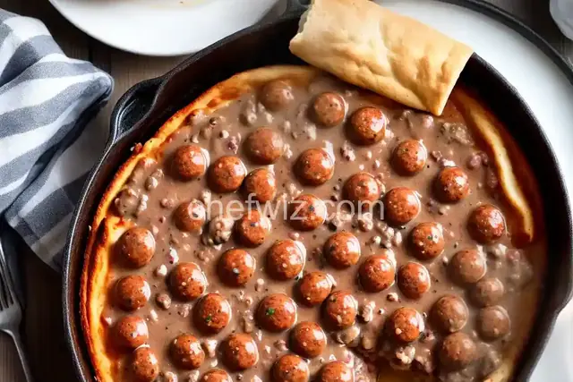 Old-Fashioned Sausage Gravy