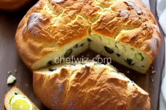 Olive Cheese Bread