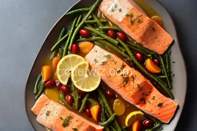 Olive Oil Poached Salmon