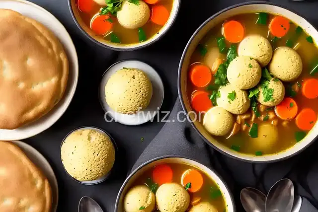 Oma's Fabulous Matzo Ball Soup