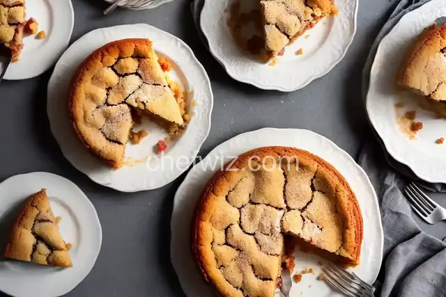 Oma's Rhubarb Cake
