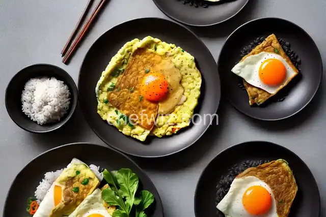 Omuraisu (Japanese Rice Omelet)