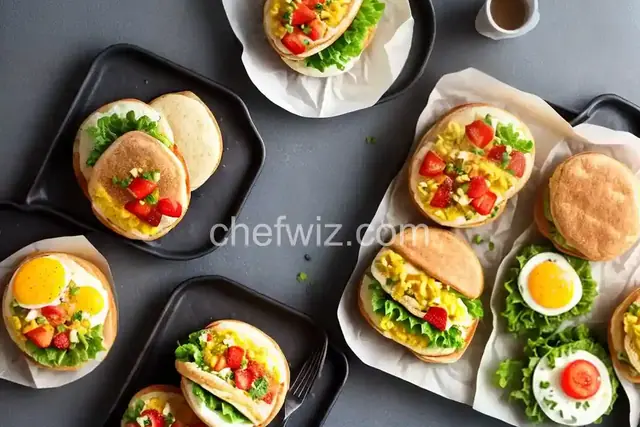 On-the-Go Breakfast Sandwiches