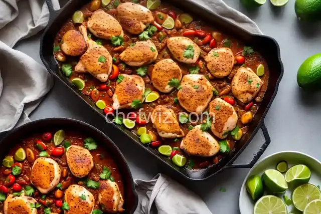 One-Pan Coconut-Lime Chicken