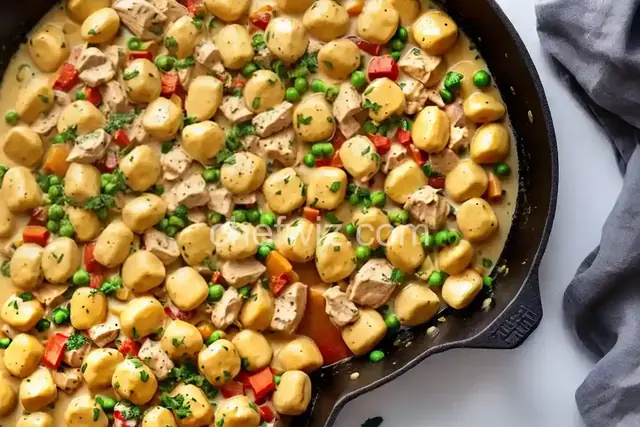 One-Pan Creamy Chicken & Gnocchi