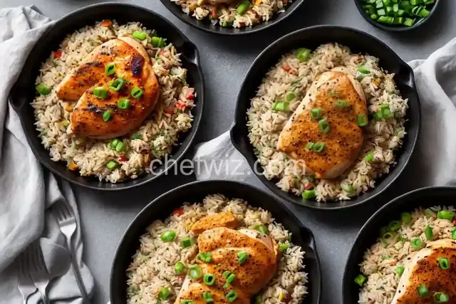 One-Pan Green Chile Chicken & Rice