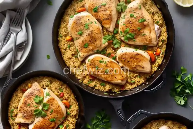 One-Pan Lemon Chicken & Orzo