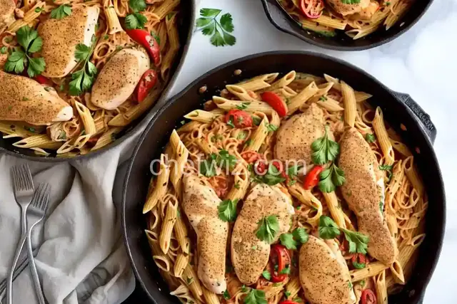One-Pot Cajun Chicken Pasta