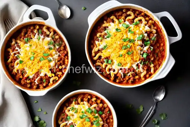 One-Pot Chili Mac and Cheese