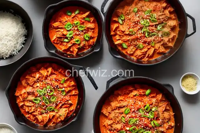 One-Pot Creamy Kimchi Shells