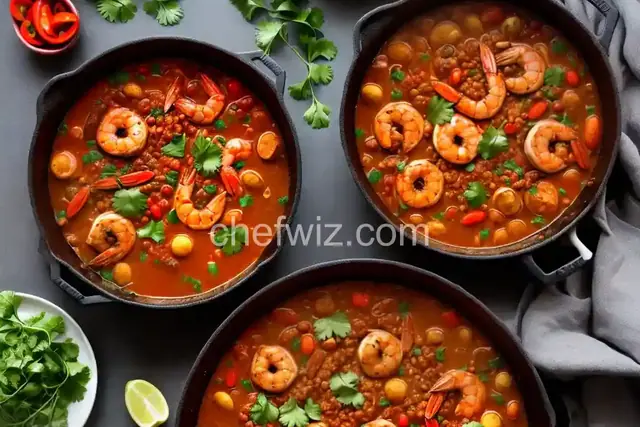 One-Pot Moroccan Shrimp Tagine