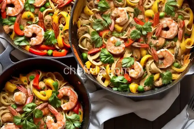 One-Pot Shrimp Primavera