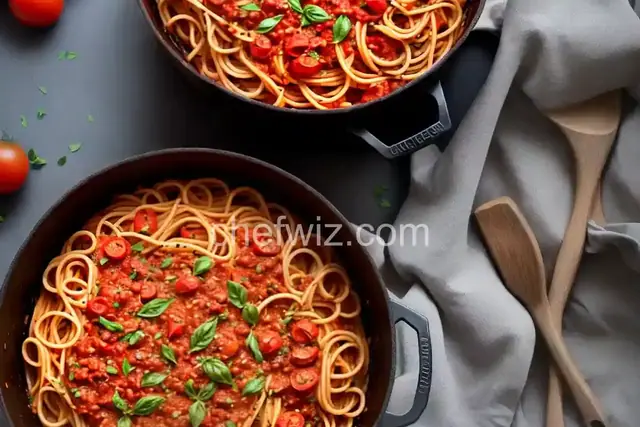 One-Pot Spaghetti with Fresh Tomato Sauce