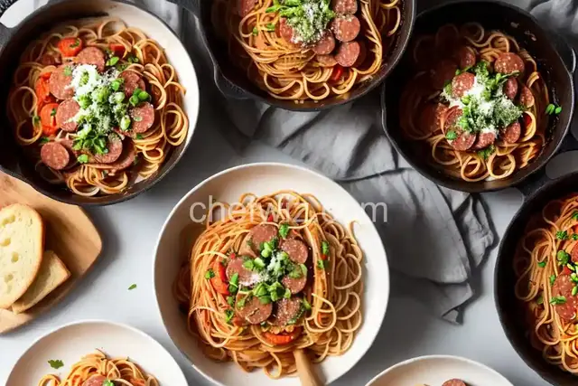 One-Pot Spaghetti with Sausage