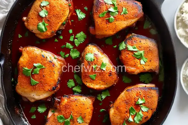 One-Skillet Crispy Chicken Thighs With Harissa