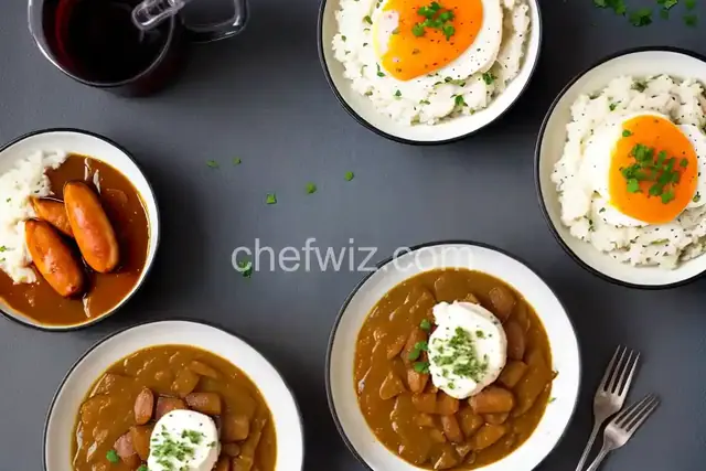 Onion Gravy for British Bangers and Mash