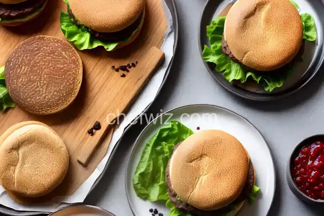 Onion Jam Burger