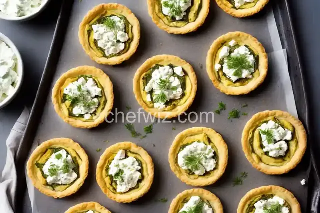 Onion and Goat Cheese Tartlets